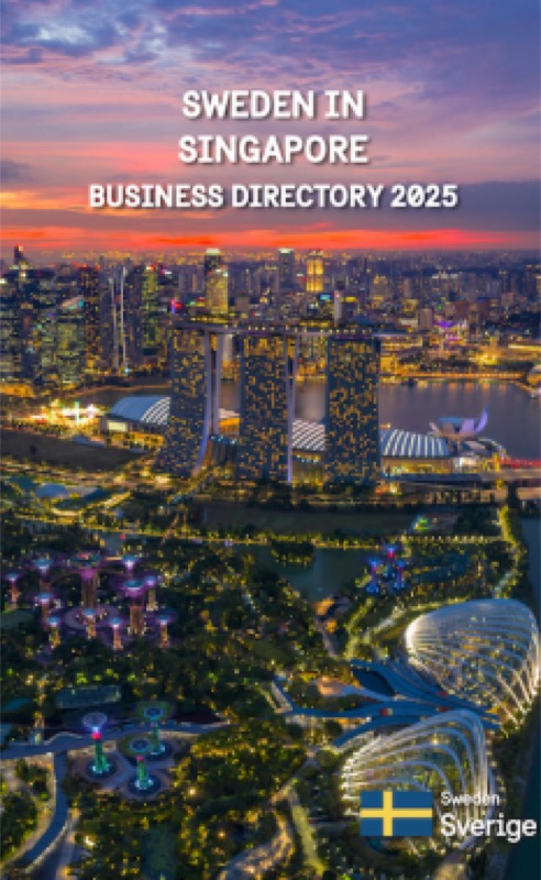 Cover of the Sweden in Singapore Business Directory 2025